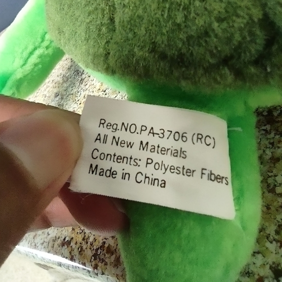 ÷Wildlife Artists Green Sea Turtle Plush 12" Small Of The Wild 1989 Vintage Toy - Picture 10 of 14